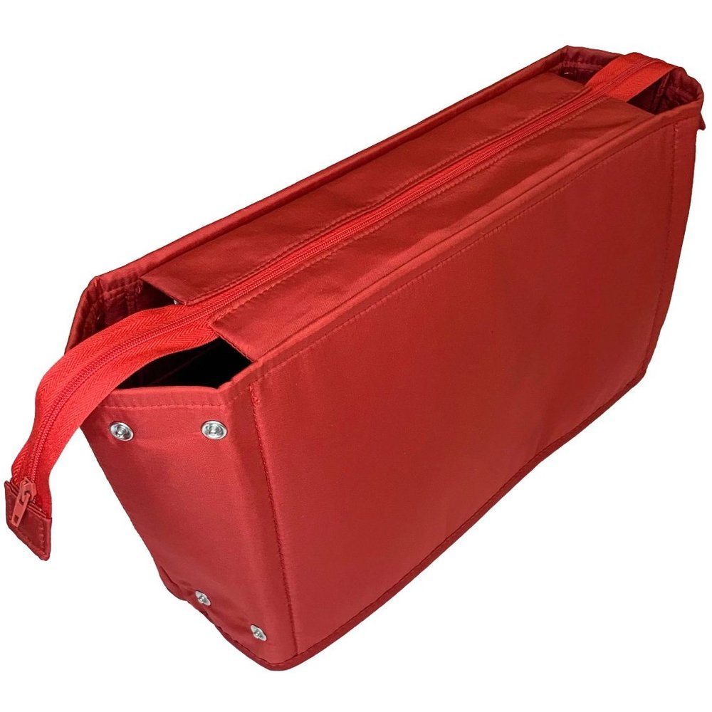 Zippered Purse Organizer Insert - Red